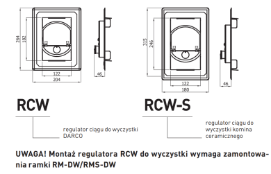 Stabiler SW 1 Darco stabilizator przepływu powietrza